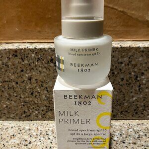 Beekman 1802 Milk Primer Broad Spectrum SPF 35 with Goat Milk!! NEW